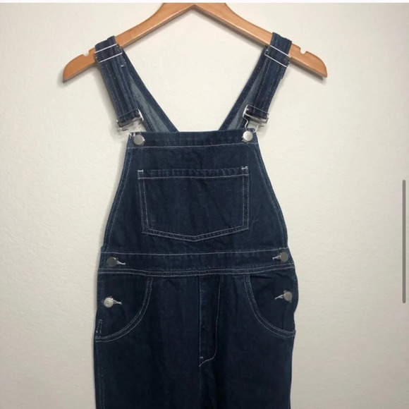 We Wore What Blue Denim Overall Size Xsmall - Picture 4 of 6